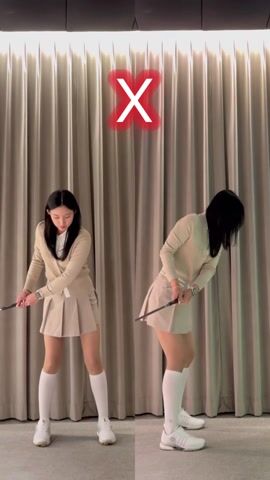 ✔️ 테이크 백은 상체 회전으로